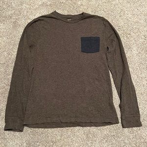 J.Crew Slim-Washed Long Sleeve Pocket T-Shirt